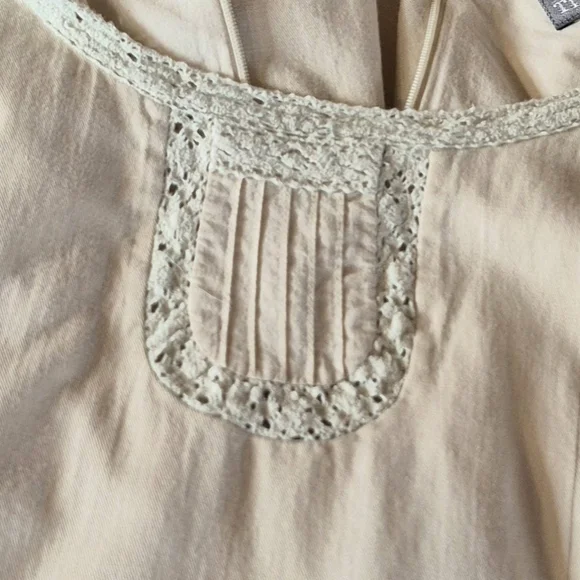 Tristan & Iseut Artistic Border Print Dress Size 14 (Fits 10-12) Lined Romantic - Picture 4 of 9